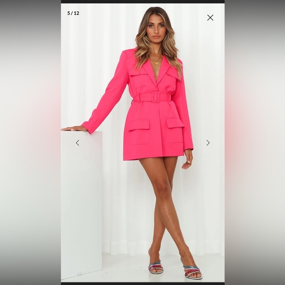 Lioness NWT Steinway Fuchsia Mini Dress Has Flaws - Picture 2 of 16